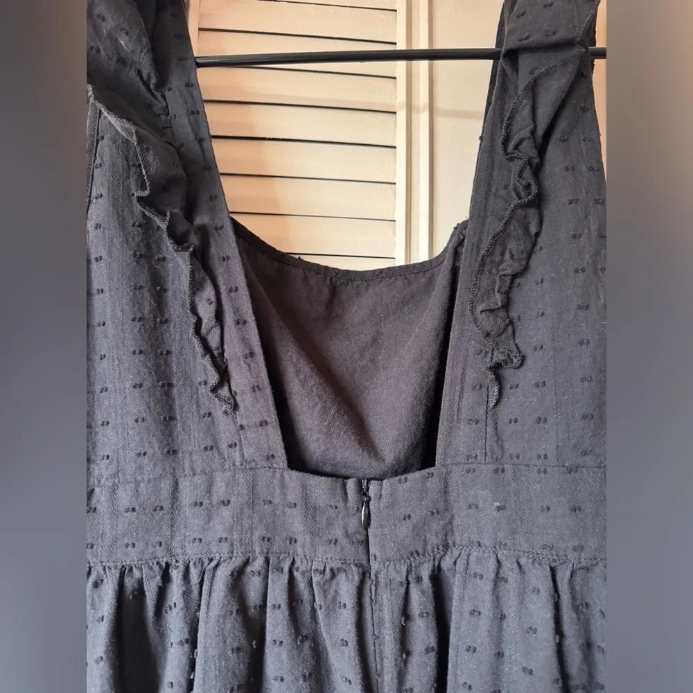 All Black Textured SHEIN dress